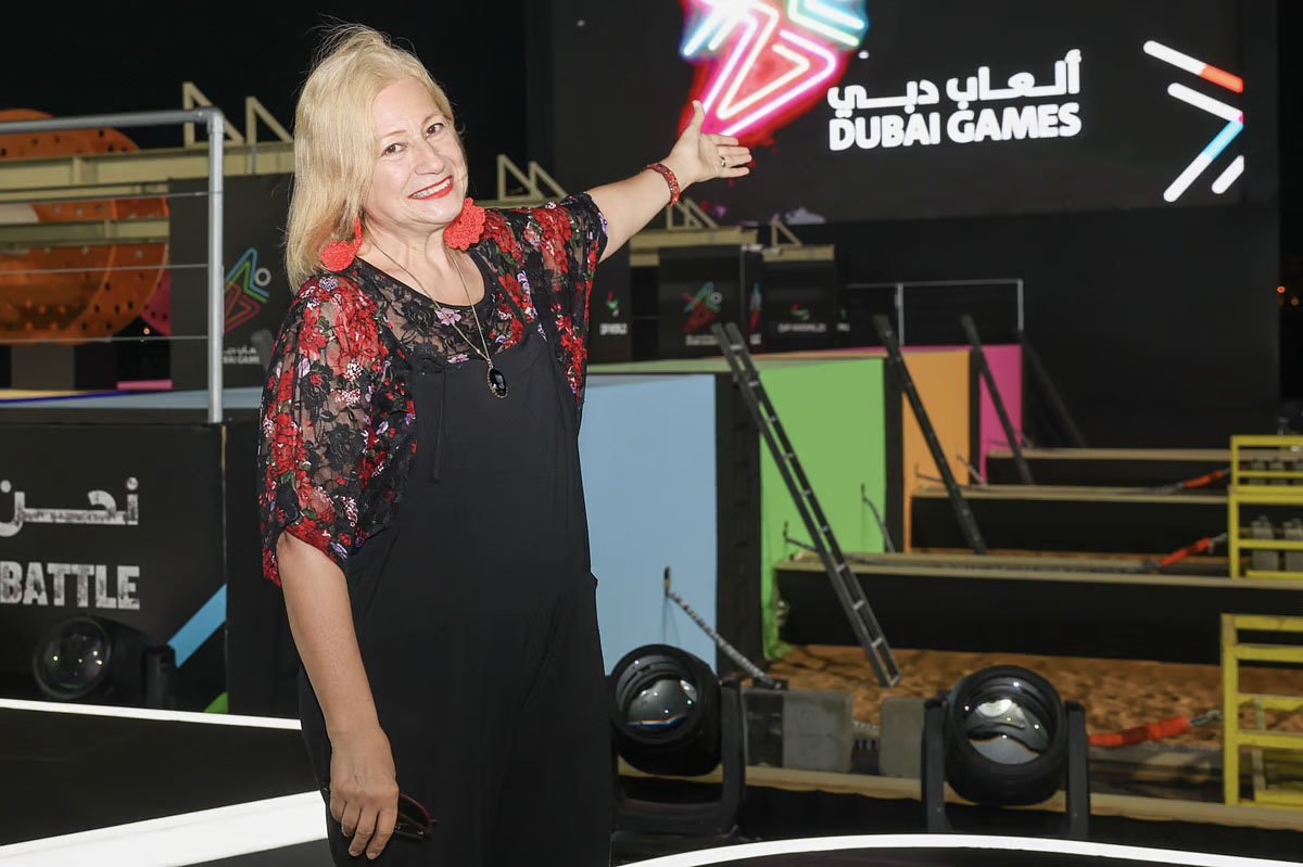 Watch: Italian opera singer performs UAE national anthem at Dubai Games